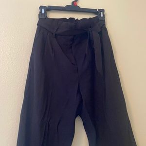 Black pants. Office working